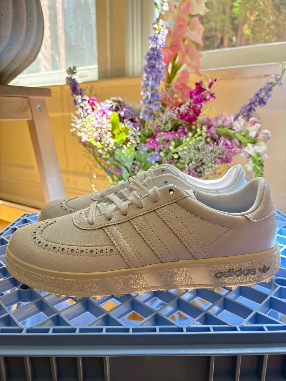 unisex adidas coursecup leather golf shoes
